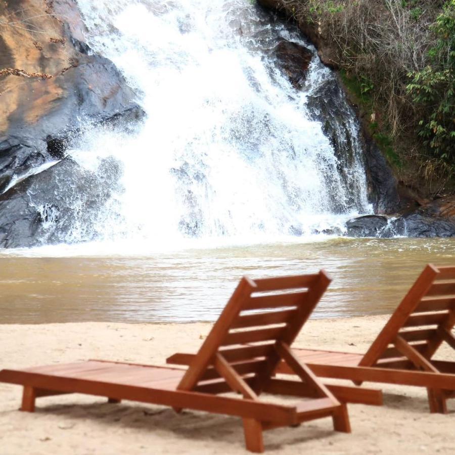 Casa De Campo Banheira, Lareira E Cachoeira Pedra Azul  Extérieur photo