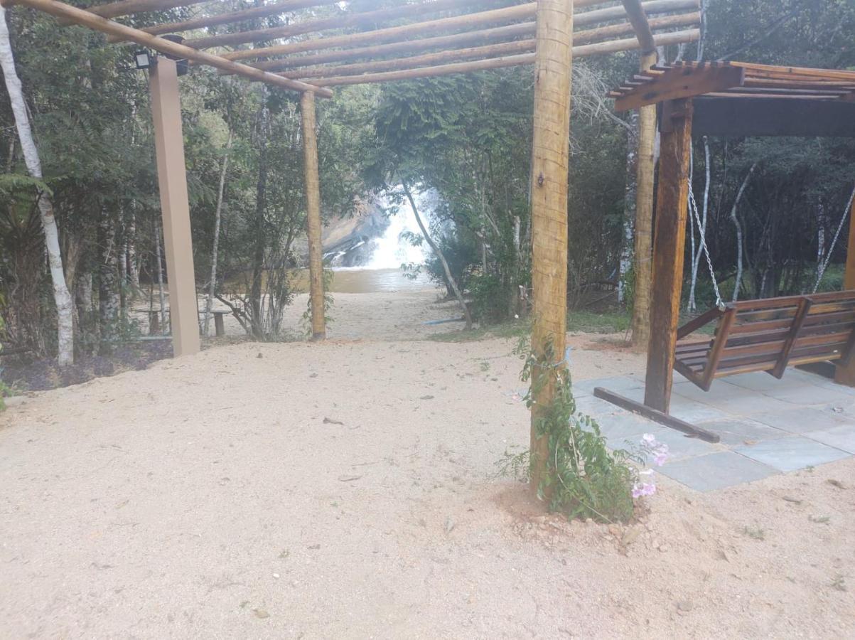 Casa De Campo Banheira, Lareira E Cachoeira Pedra Azul  Extérieur photo