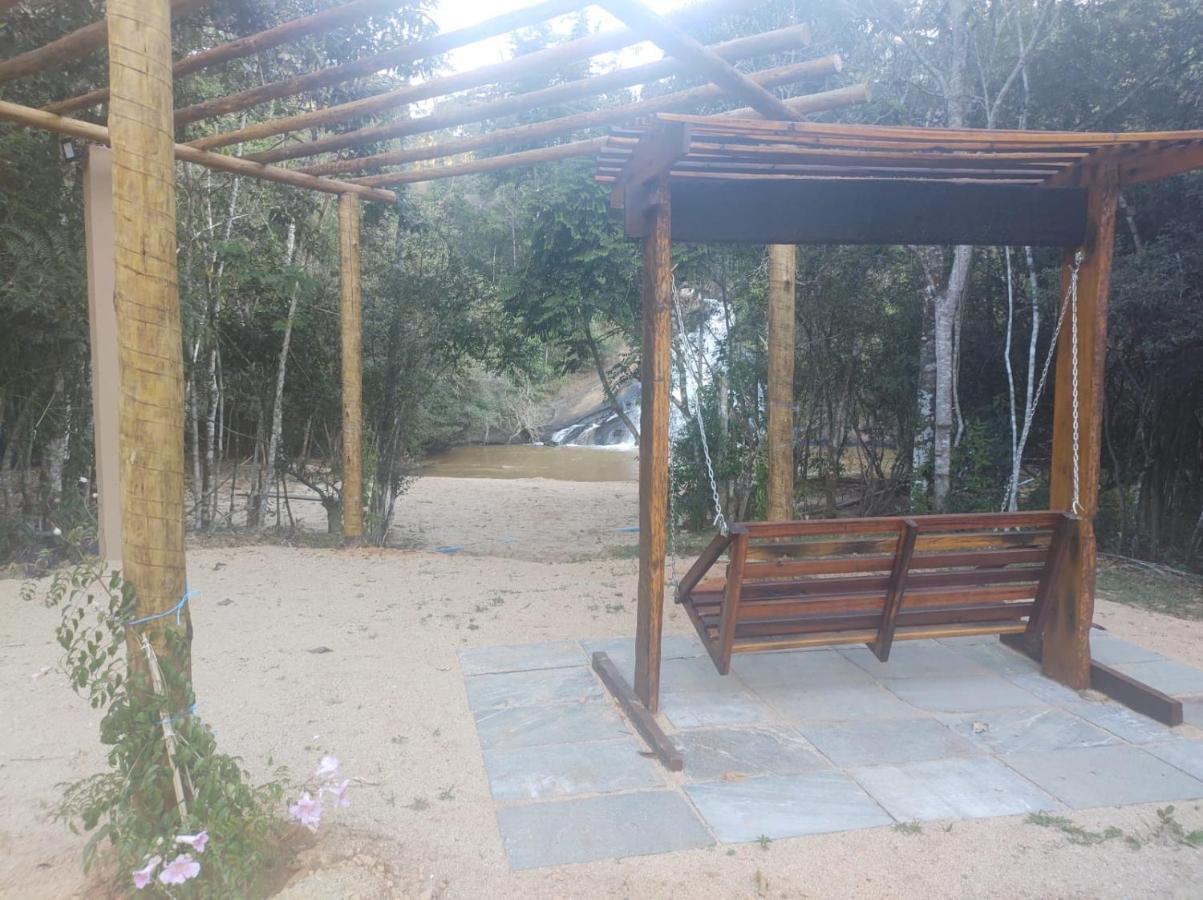 Casa De Campo Banheira, Lareira E Cachoeira Pedra Azul  Extérieur photo