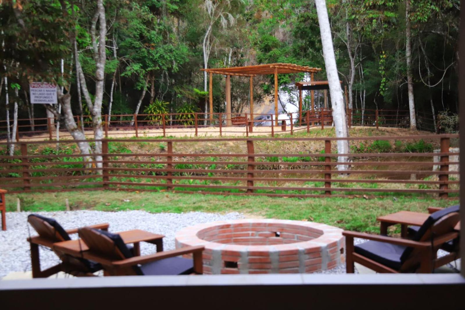 Casa De Campo Banheira, Lareira E Cachoeira Pedra Azul  Extérieur photo